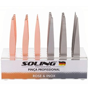 Pinça Soling Prateada
