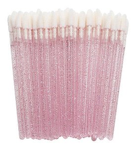 Pincel de Gloss com Glitter 50un