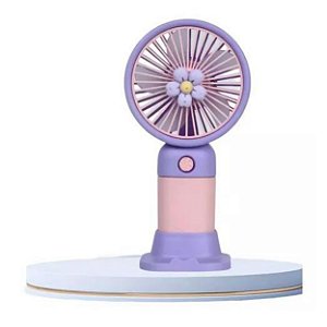 Ventilador de Flor Rosa