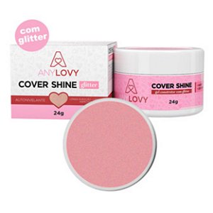 Gel Cover Shine Glitter Anylovy 24g