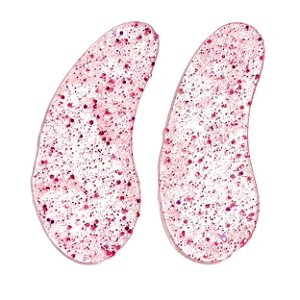 Pad de Silicone com Glitter - Par