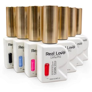 Esmalte em Gel Linha Pro Real Love 10ml