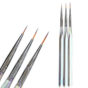 Kit Pincéis Nail Art 3un