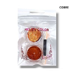 Kit Pó Cromo + Folha de Ouro