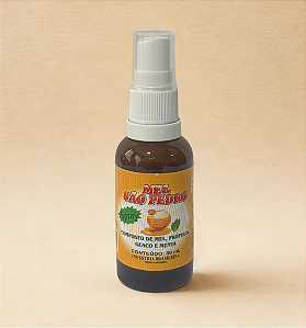 Spray de Própolis Mel São Pedro 30ml – Mel, Própolis, Guaco e Menta