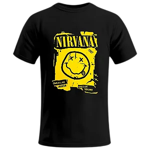 Camiseta Nirvana Smiley Face