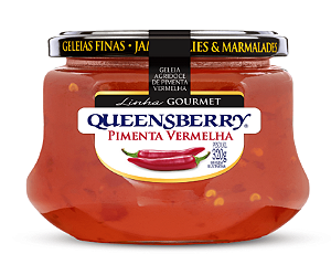 Geleia Queensberry Gourmet Vidro 320g - Pimenta Vermelha