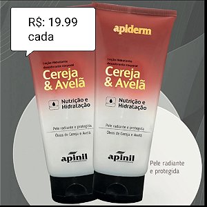 Loção Hidratante Cereja & Avelã 190g - Apinil