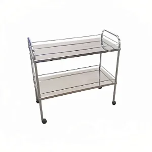 Carro Curativo Inox Simples