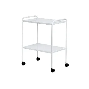 Mesa Auxiliar 40 x 60 x 80 Epóxi com Rodízios