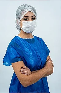 Avental Sem Manga