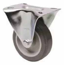Rodizio FL 5" cinza giro fixo
