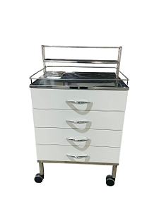 Carro Curativo com Gabinete