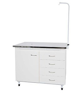 Mesa de Atendimento com Balcão MDF