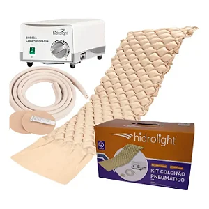 Colchão Pneumático Anti Escaras Bivolt com Bomba - Hidrolight