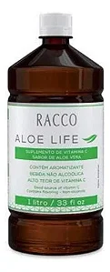 DUPLICADO - IOS Aloe Life - Suplemento pronto para Beber com Vitamina C - Sabor Aloe Vera e Laranja - 1L