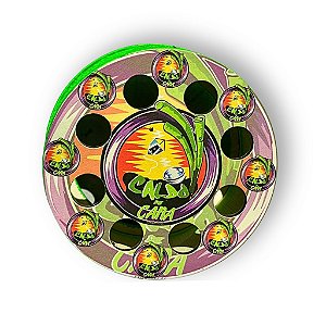 Carretilha Estampada de Madeira 11 Polegadas (28cm) Rolamento