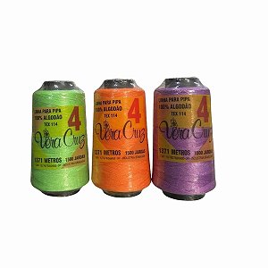 Linha de Pipa Vera Cruz 1500 Jardas Fio 4