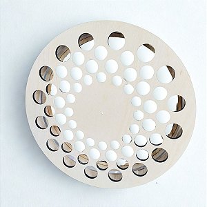 Carretilha para Pipa de Madeira 22" (56cm) Catraca Livre