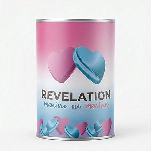 Efeito Colorido em Lata Solo 34mm Chá Revelação