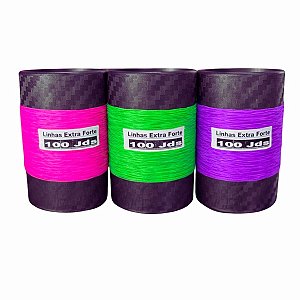 Linha Extraforte Para Pipa 100 Jardas Enrolada