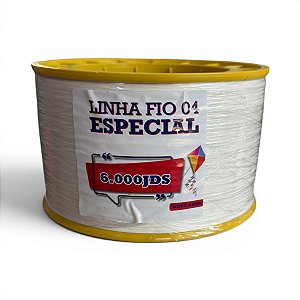 Linha Fio 4 Engomada Especial 6000 Jardas