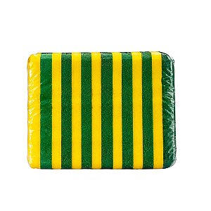 500g Fitinha Copa Do Mundo Brasil Enfeite Rua Verde E Amarelo