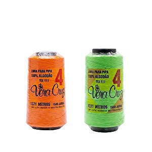 Linha de Pipa Vera Cruz 1500 Jardas Fio 4