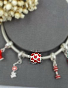 BERLOQUE PRATA CORAÇÃO COREANO