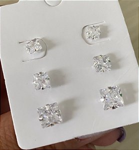 BRINCO TRIO PONTO DE LUZ  QUADRADO