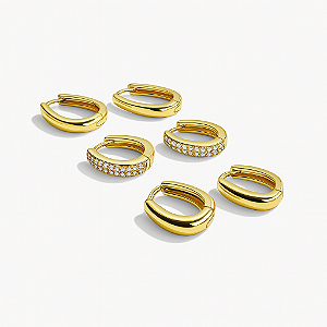 BRINCO TRIO DE ARGOLAS LUMI