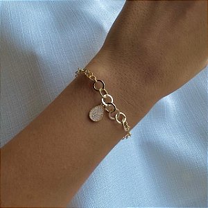 PULSEIRA GOTA CRAVEJADA