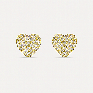 BRINCO CORAÇÃO CRAVEJADO