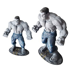 Estátua Hulk Marvel P Cor:Cinza
