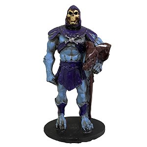Estátua Colecionável Esqueleto Skeletor He-Man Master Of The Universe