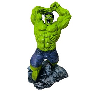 Estátua Boneco Hulk Smash Esmaga Vingadores Marvel Comics
