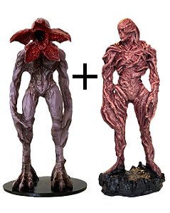 Kit Stranger Things Estátua Vecna e Demogorgon P