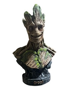 Busto Estátua Boneco Groot Prime Resina