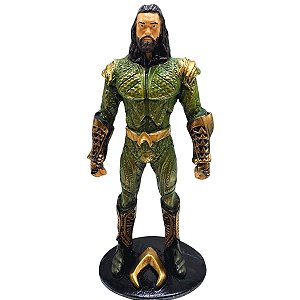 Estátua Boneco Action Figure Aquaman 2 Resina