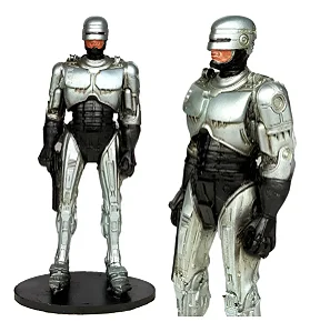 Estátua Boneco Action Figure Robocop Resina