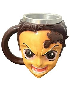Caneca 3D Tanjiro Demon Slayer Kimetsu No Yaiba Resina Anime Geek Colecionável