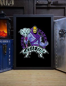 Quadro Esqueleto Skeletor He Man Masters Of The Universe Grayskull A3