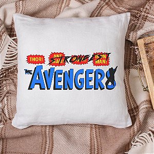 Almofada Thor Amor e Trovão Strongest Avenger Vingador Mais Forte Marvel The Avengers 45x45