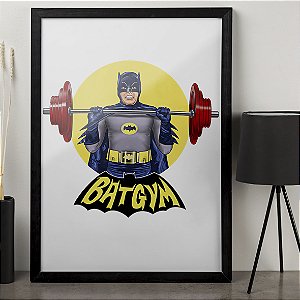 Quadro BatGym Batman DC Comics A3