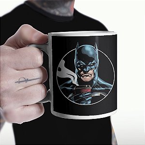 Caneca Batman Coffee DC Comics Branca