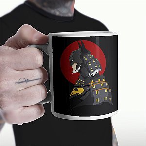 Caneca Batman Ninja Samurai DC Comics Branca