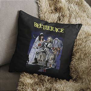 Almofada Beetlejuice Os Fantasmas Se Divertem 45x45