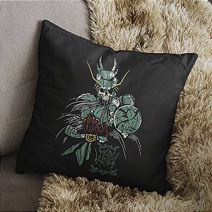 Almofada Os Cavaleiros do Zodíaco Shiryu de Dragão Zumbi Libra Saint Seiya 45x45