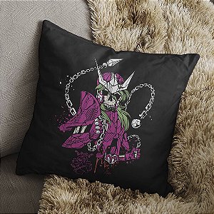 Almofada Os Cavaleiros do Zodíaco Shun de Andrômeda Zumbi Virgem Saint Seiya 45x45
