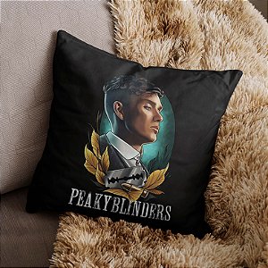 Almofada Thomas Shelby Peaky Blinders Lâmina Navalha Munição Cillian Murphy 45x45